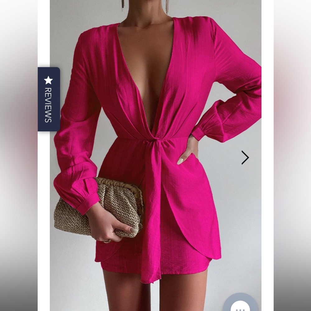Seven Wonders - Wyatt Mini Dress (Fuchsia)